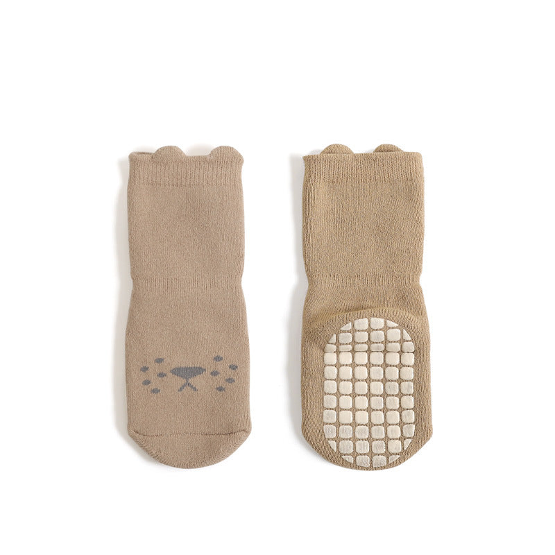 Calcetines de algodón peinado para niños y niñas