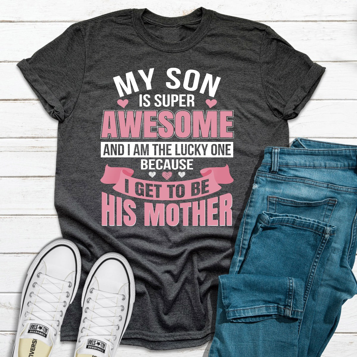 My Son Is Super Awesome T-Shirt-12