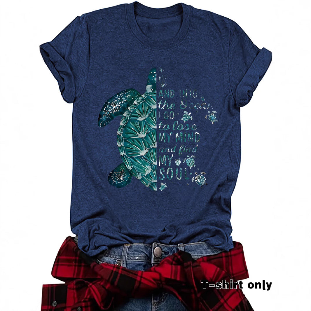 Camiseta con estampado animal