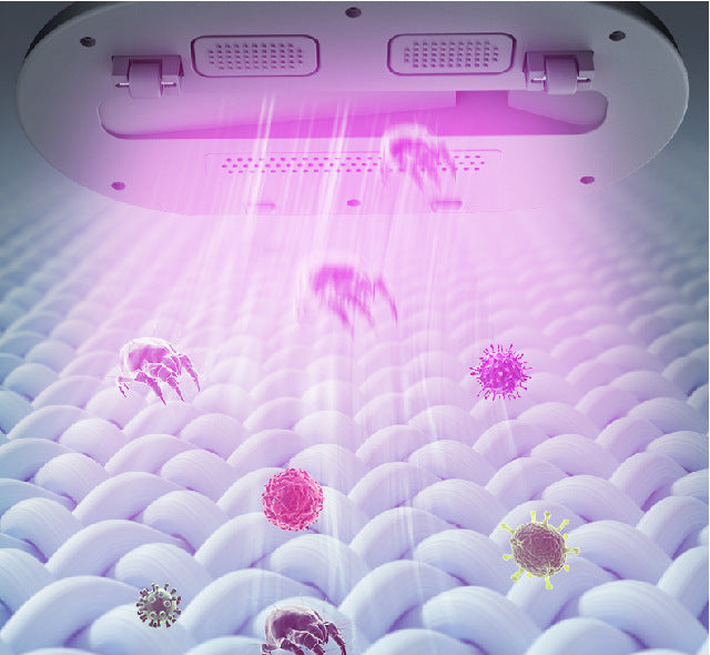 Anti-acariens électrique UV pour matelas, canapé et oreillers.