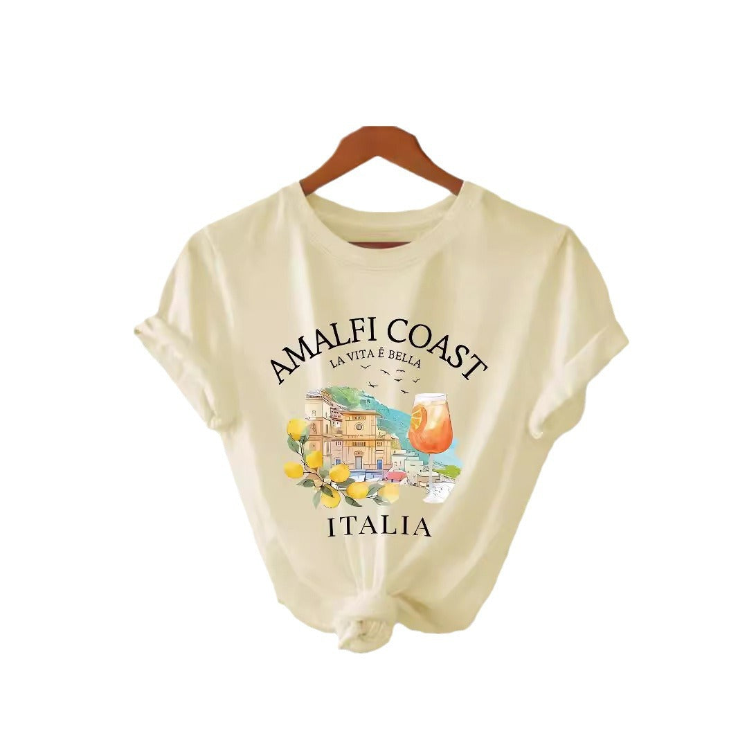 T-shirt imprimé à motifs