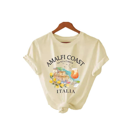 T-shirt imprimé à motifs