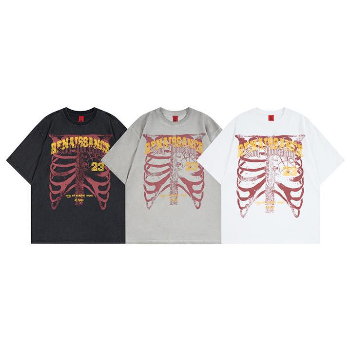 T-shirt à manches courtes Tête de mort