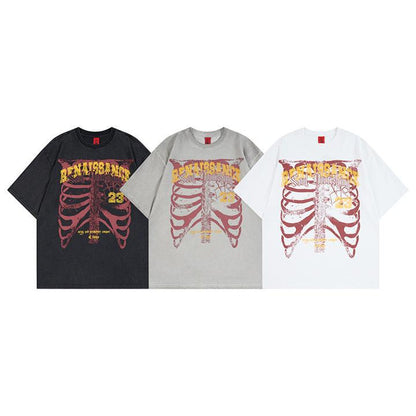 T-shirt à manches courtes Tête de mort