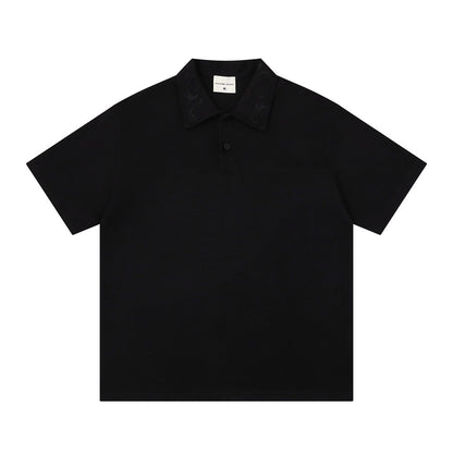 T-shirt à col et manches courtes