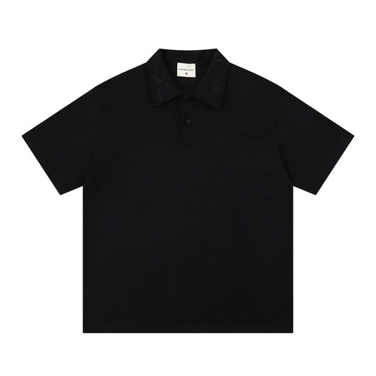T-shirt à col et manches courtes
