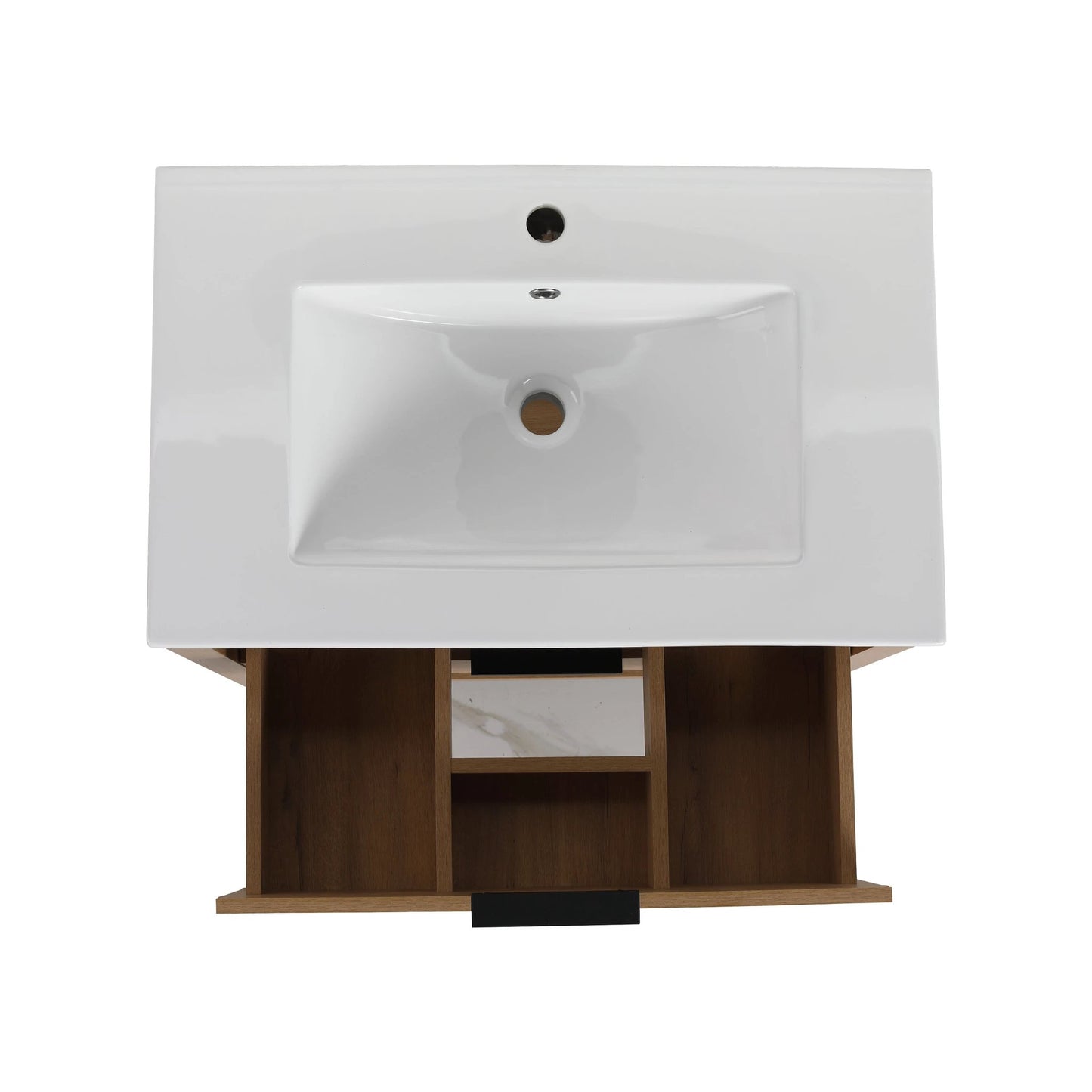 30 Inch Bathroom Vanity Plywood With 2 Drawers-BVB01030IMO-BL9075B by eprolo