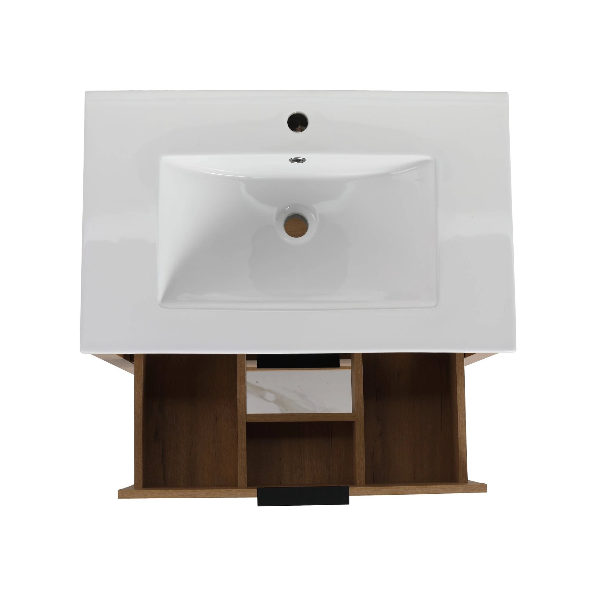30 Inch Bathroom Vanity Plywood With 2 Drawers-BVB01030IMO-BL9075B by eprolo