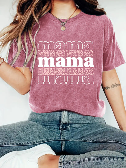 Patrón de camiseta para mamá