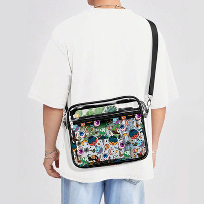 Transparent satchel set New