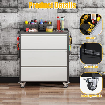 Gabinetes metálicos para herramientas de garaje Aobabo