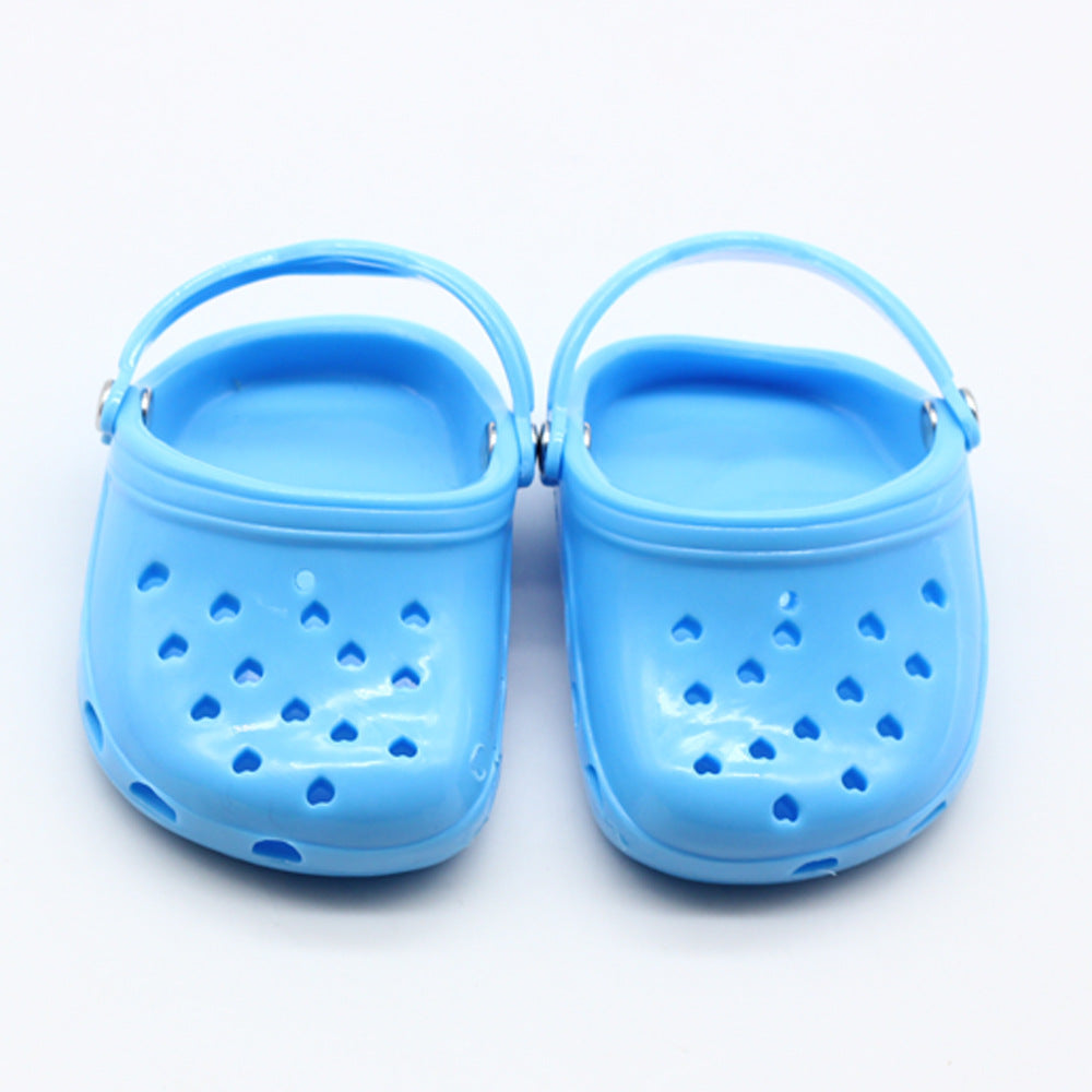 Chaussons de plage pour poupée