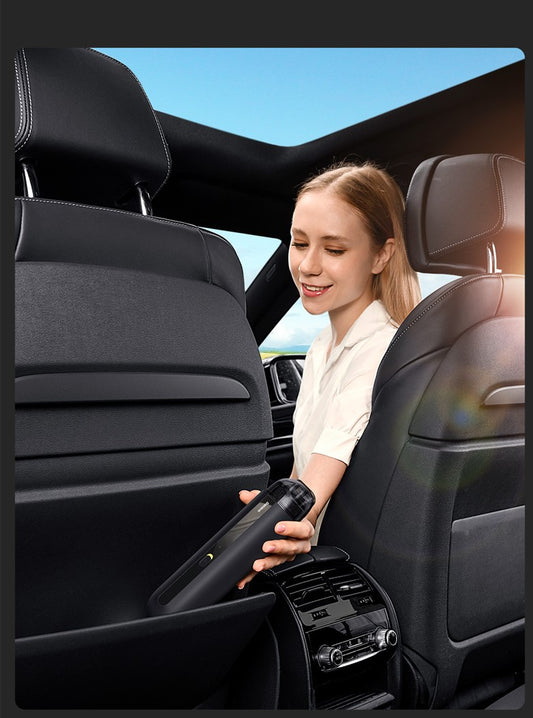 Aspirador de coche inalámbrico 5000Pa, aspirador de mano mini para coche, hogar, limpieza de escritorio, aspirador portátil