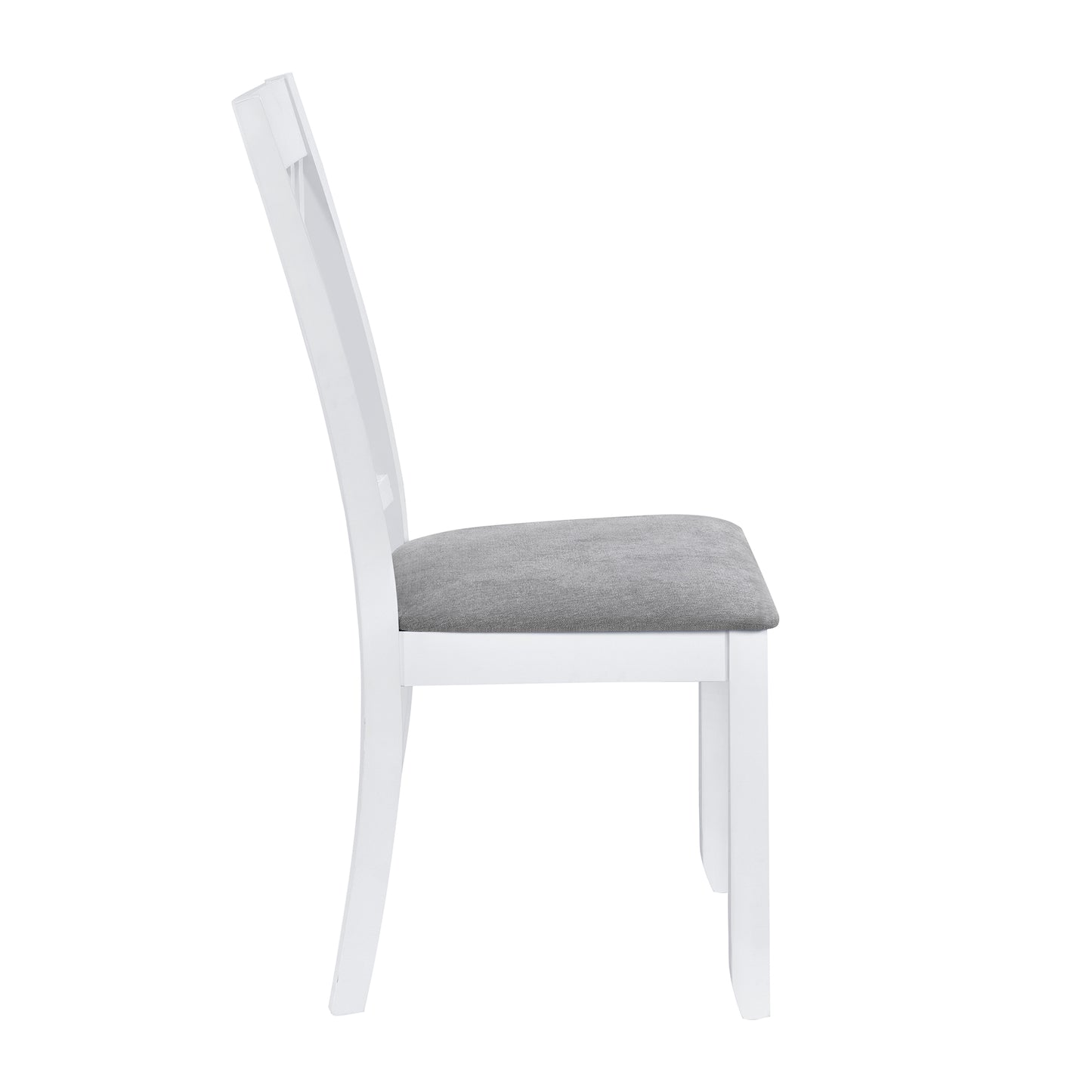 Juego de comedor rústico minimalista de madera de 5 piezas