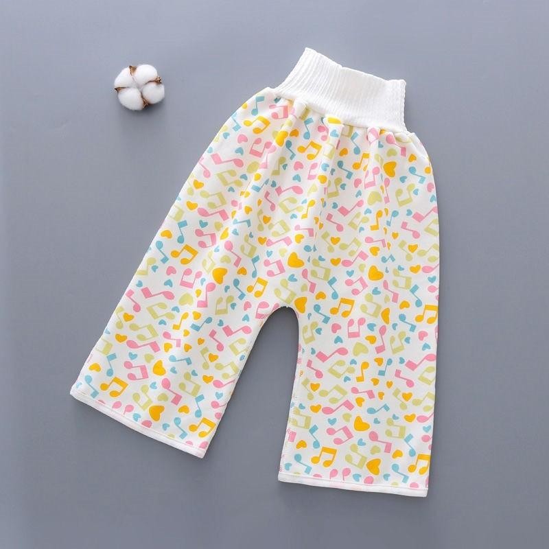 Jupe-couche bébé en coton et fibre de bambou