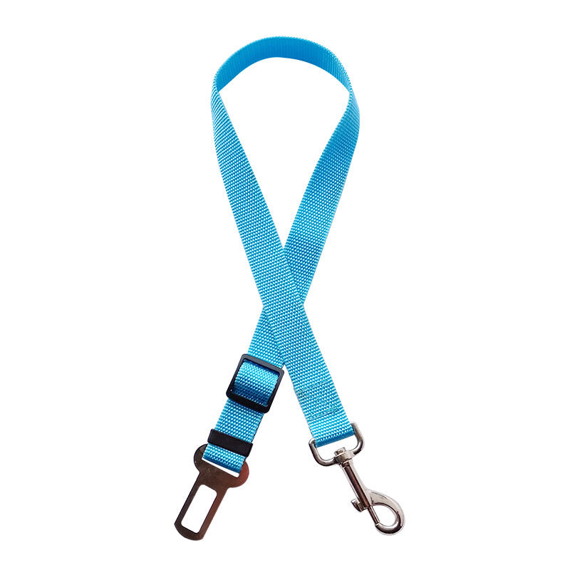 Cinturón de seguridad ajustable para perros y gatos, arnés de coche para mascotas, correa de seguridad, clip de palanca, arnés de tracción para perros, collares, accesorios para perros, productos para mascotas.