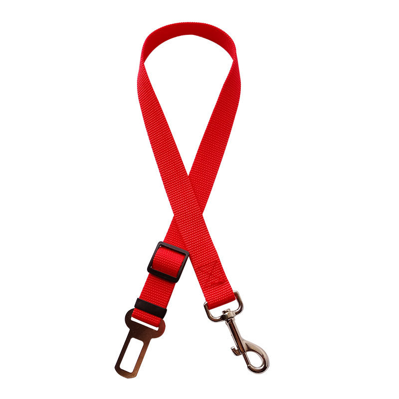 Cinturón de seguridad ajustable para perros y gatos, arnés de coche para mascotas, correa de seguridad, clip de palanca, arnés de tracción para perros, collares, accesorios para perros, productos para mascotas.