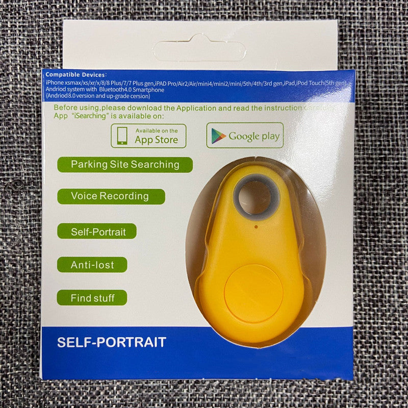 Localisateur d'objets anti-perte compatible Bluetooth en forme de goutte d'eau