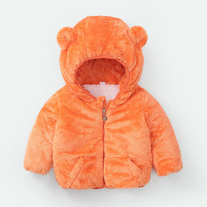nouvelle veste d'hiver rembourrée en coton pour bébé