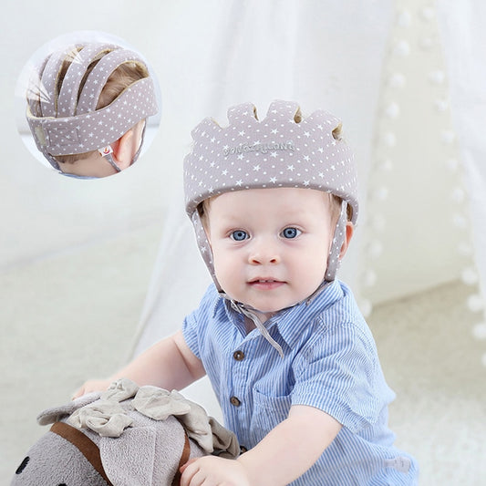 Casque de protection en coton pour enfants