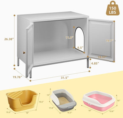 Mueble arenero para gatos
