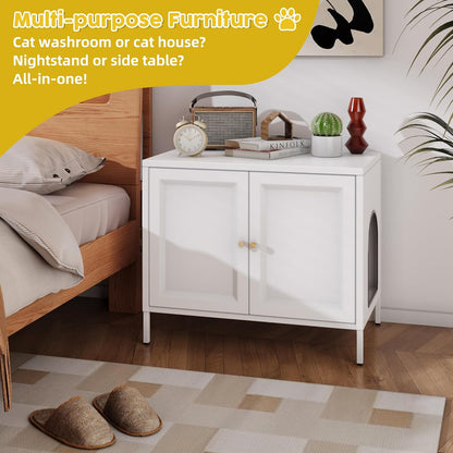 Mueble arenero para gatos