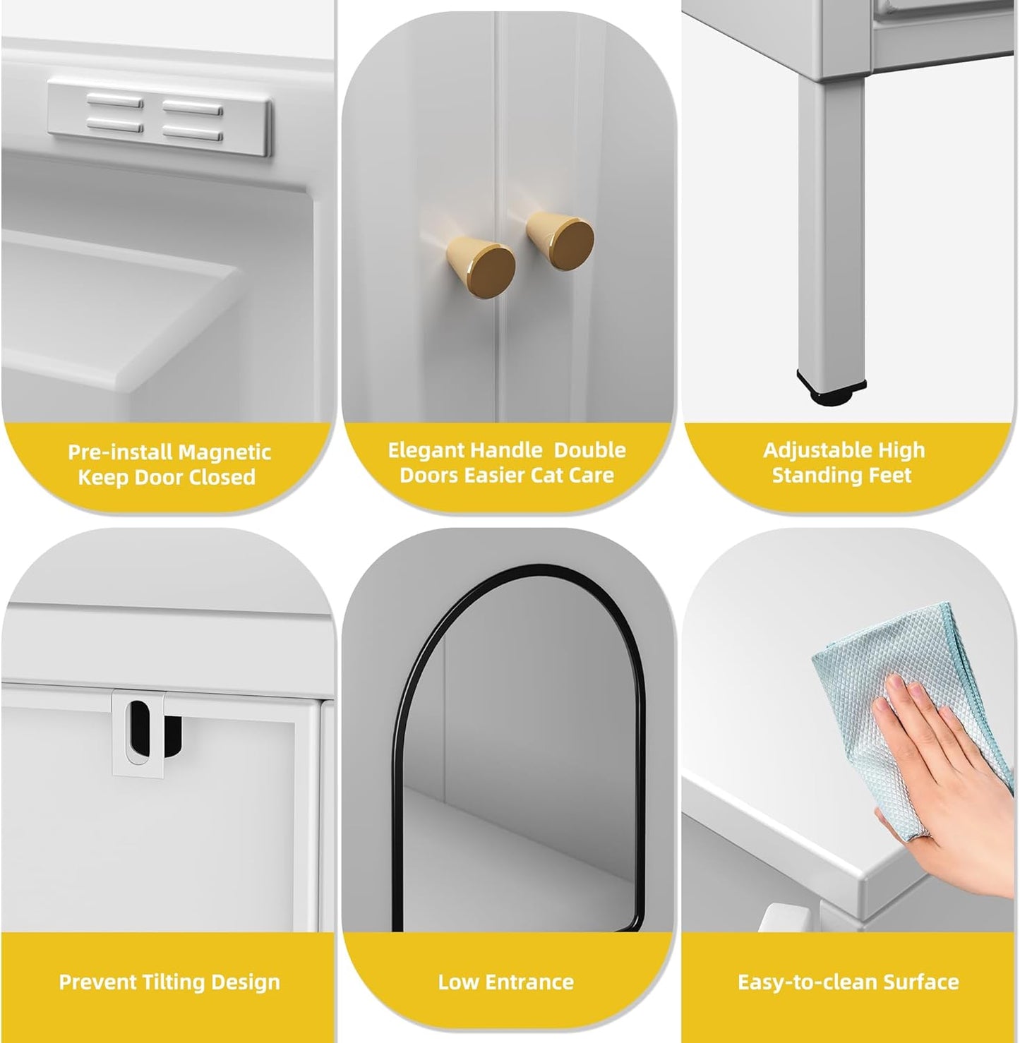 Mueble arenero para gatos