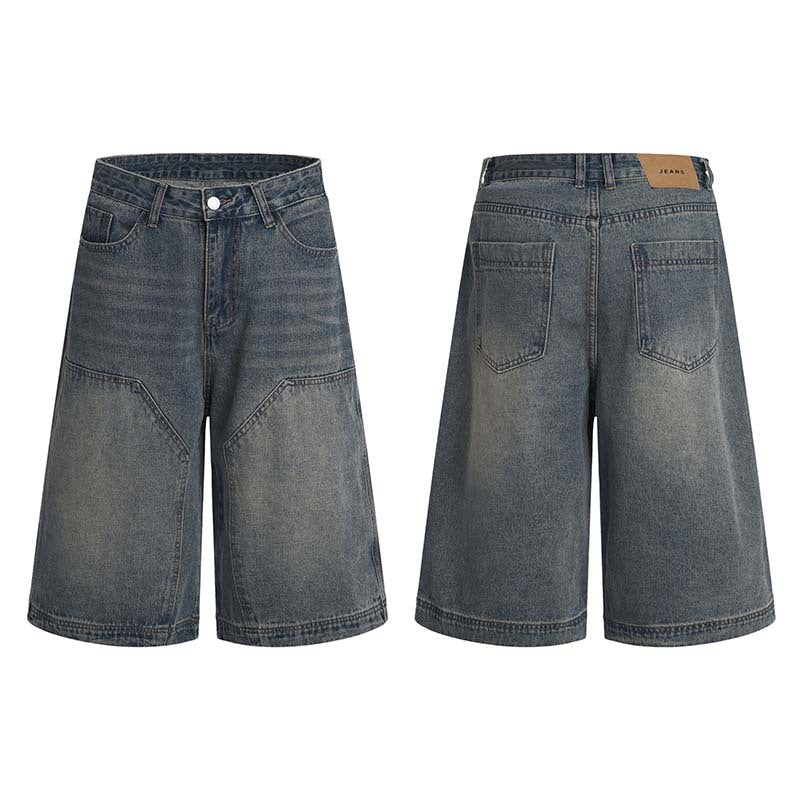 Jean court d'inspiration vintage