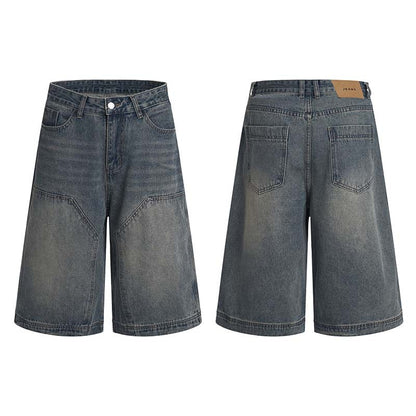 Jean court d'inspiration vintage