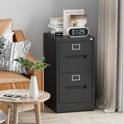 2 Drawer Mobile File Cabinet