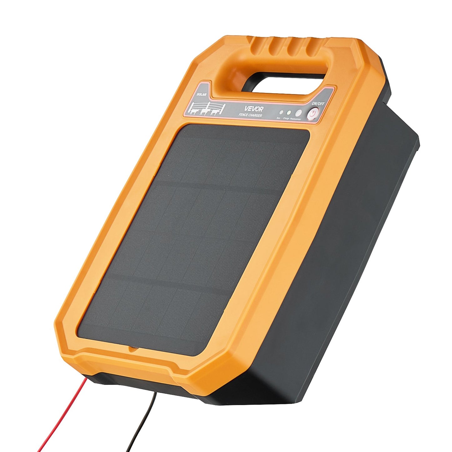 0.3J Solar Fence Charger 1.86 Miles Range Electric FenceEnergizer For Livestock