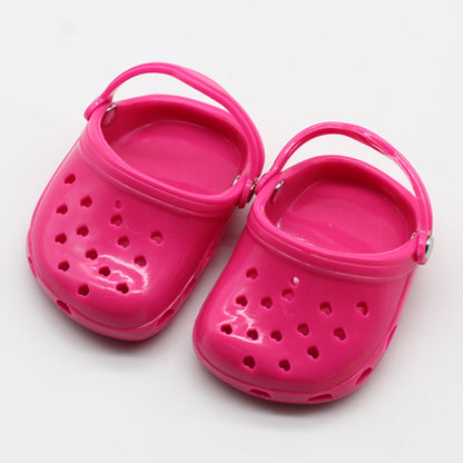 Chaussons de plage pour poupée