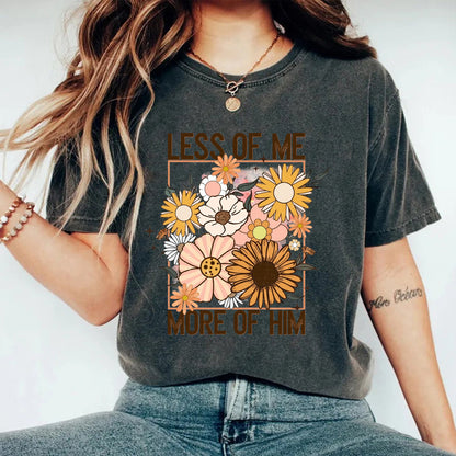 T-shirt lavé et usé avec T-shirt imprimé