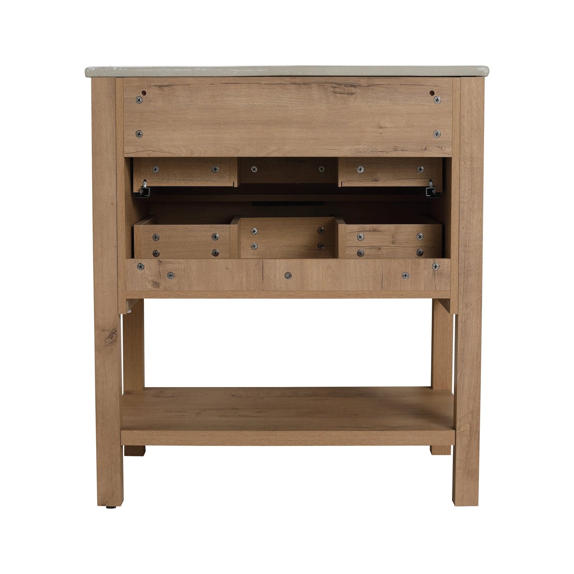 30 Inch Bathroom Vanity Plywood With 2 Drawers by eprolo