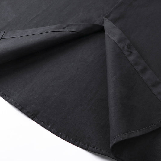 Chemise ample à manches courtes et imprimé lettrage