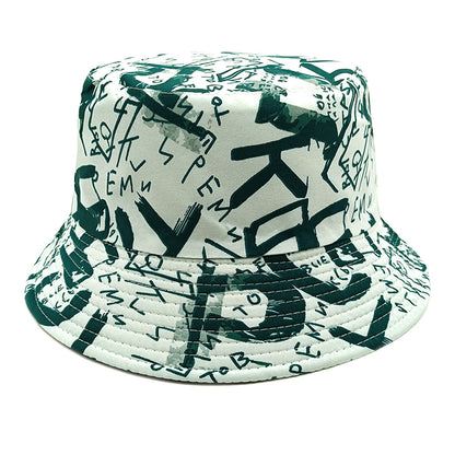 Hat Letter Graffiti Fisherman