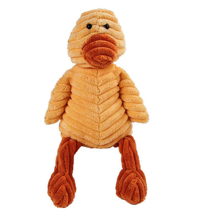 Peluche sonore pour animaux de compagnie pour le nettoyage et l'entraînement des dents du chien