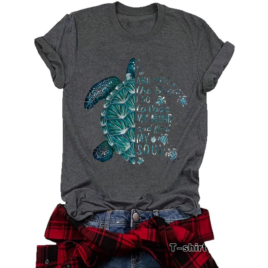 Camiseta con estampado animal