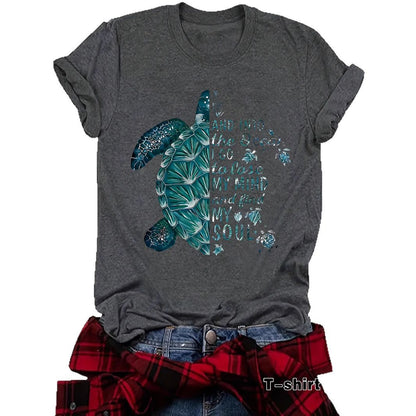 Camiseta con estampado animal