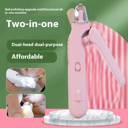 2 In 1 Pet Nail Clippers