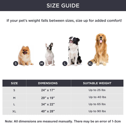 Tapis auto-chauffant pour chat de petite taille, coussin de caisse pour chien auto-chauffant, tapis thermique extra-chaud pour chiot, intérieur/extérieur antidérapant.