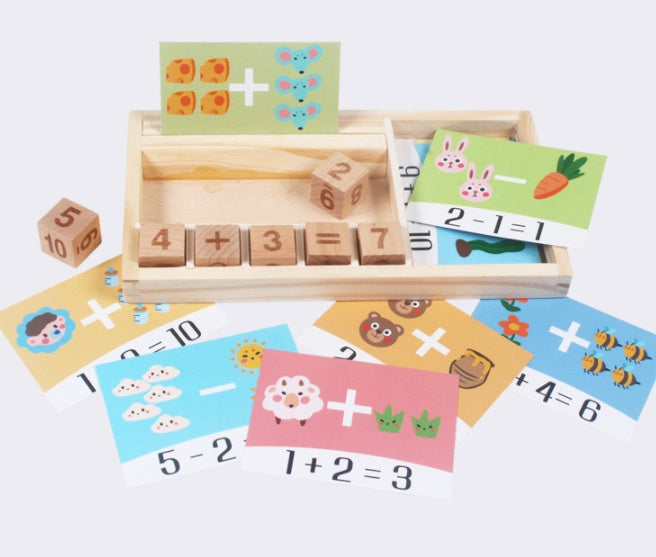 Jouets de construction arithmétique pour enfants