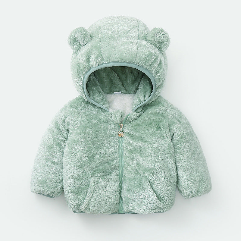 nouvelle veste d'hiver rembourrée en coton pour bébé