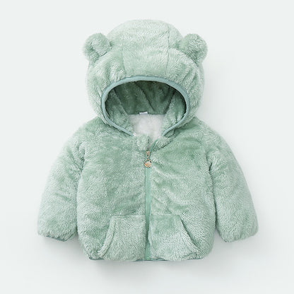 nouvelle veste d'hiver rembourrée en coton pour bébé