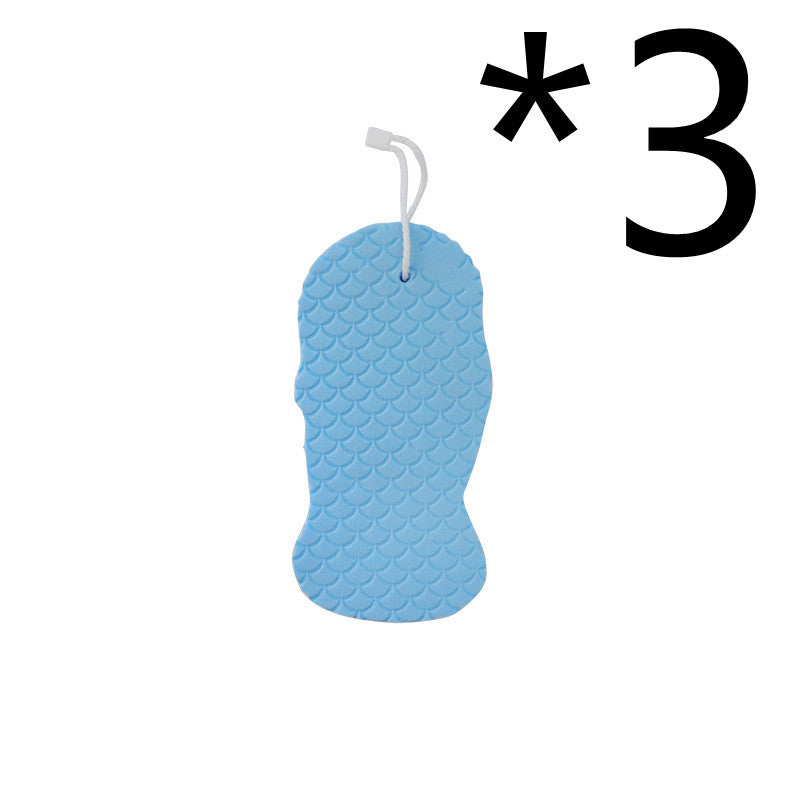 Esponja corporal 3D con patrón de escamas de pescado, bola de baño tridimensional
