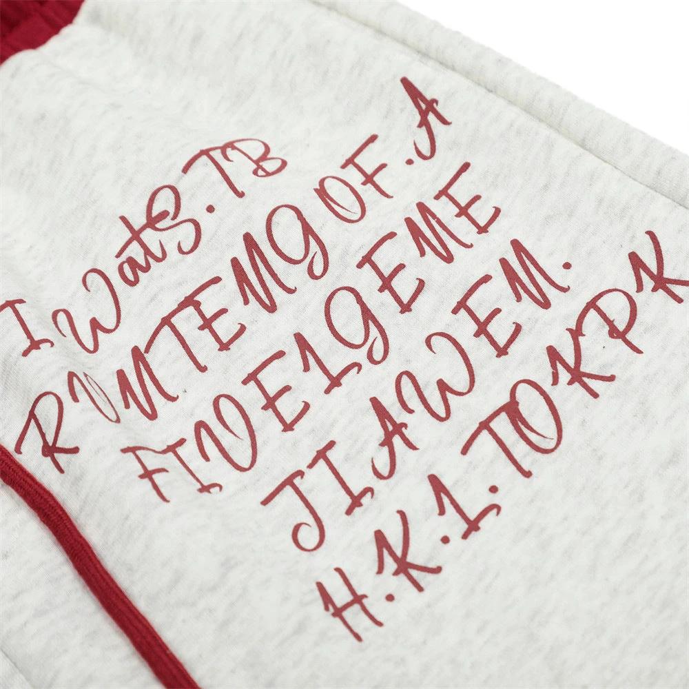 Color Blocked Waist and Fake Two Loose Pants by eprolo