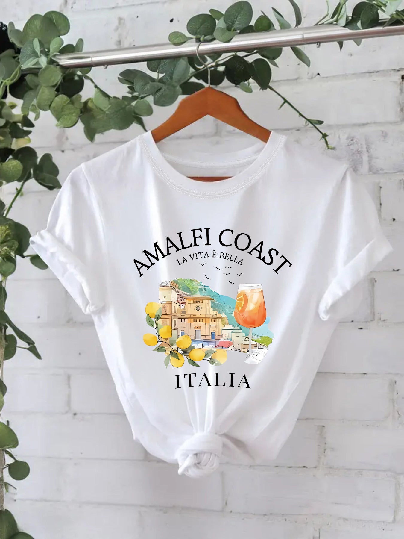 T-shirt imprimé à motifs