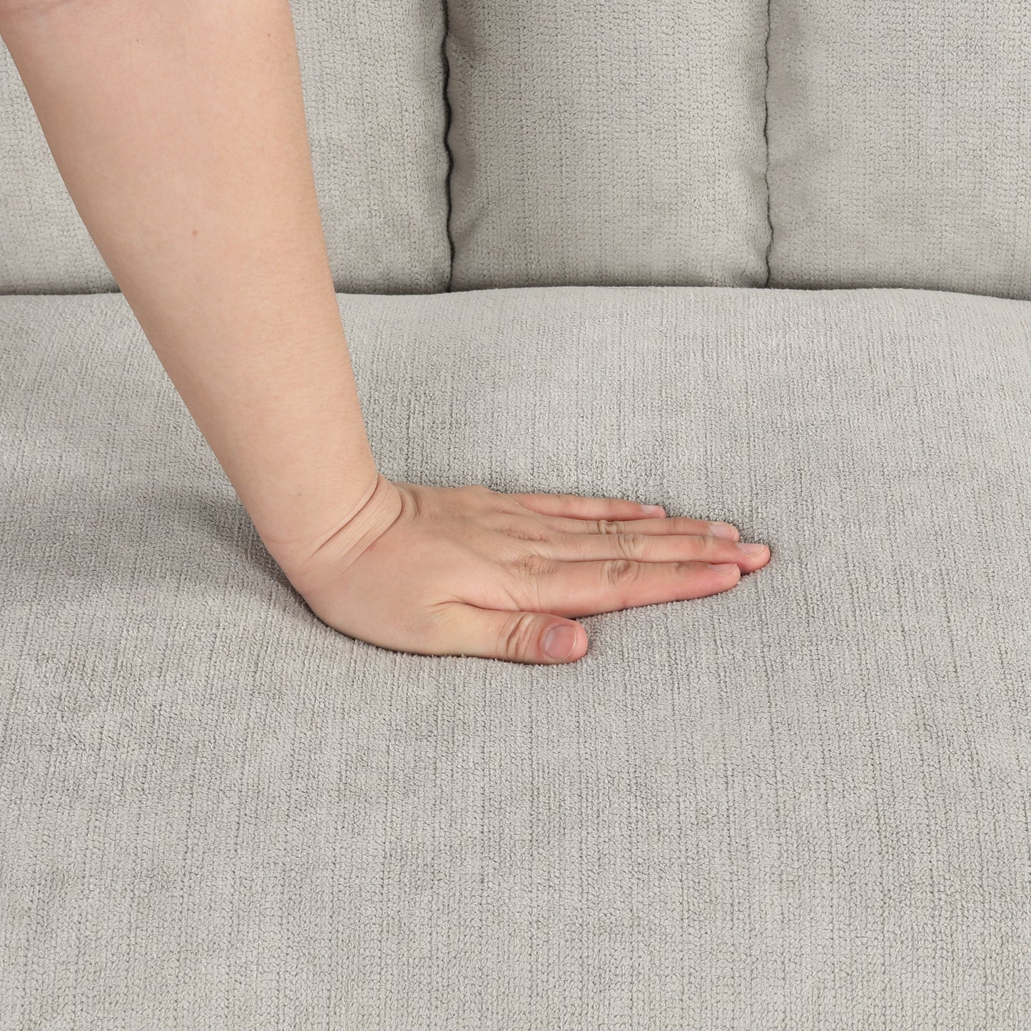 Sofá cama convertible de cojín blando, para que dos personas se sienten