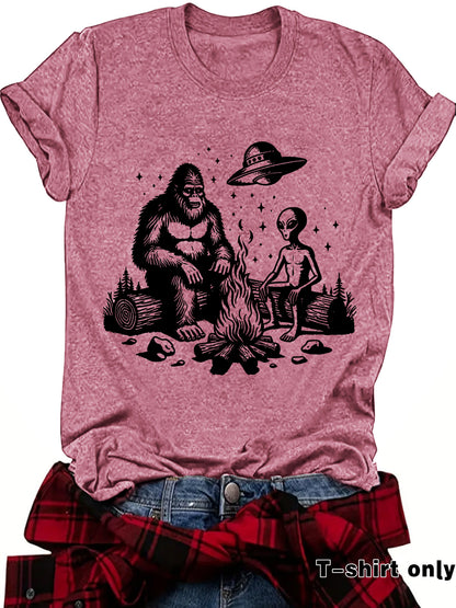 T-shirt imprimé animalier