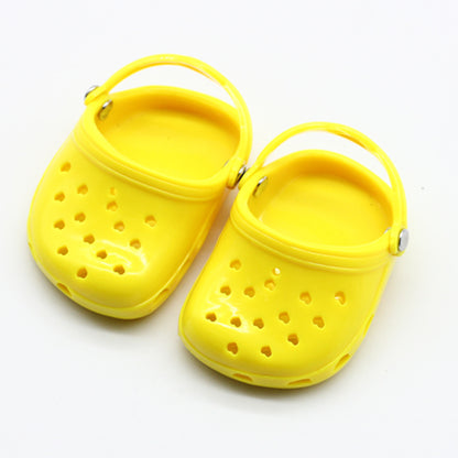 Chaussons de plage pour poupée